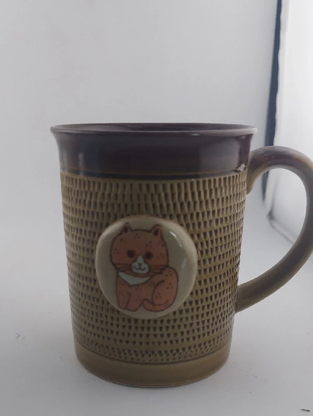 Otagiri Blue Cat, White Teddy & Brown Bear Ceramic Coffee Mugs